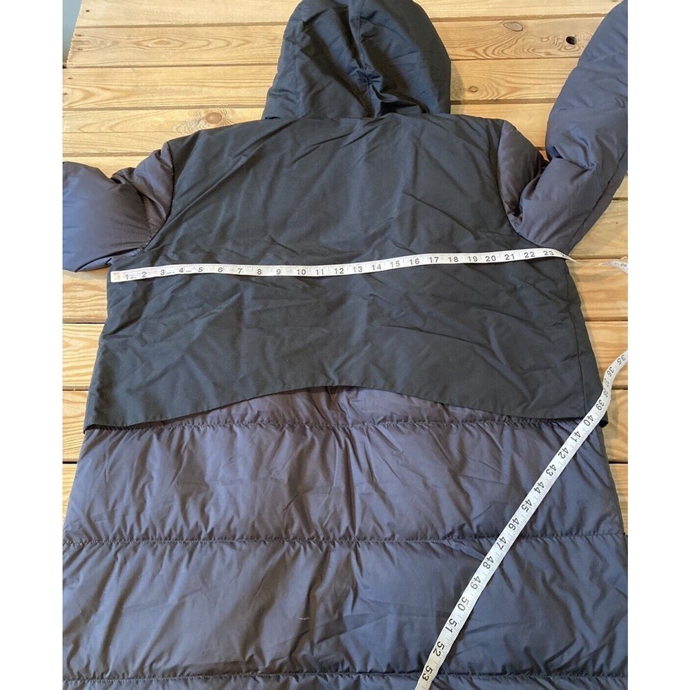 NWT $369 Patagonia Silent Down Hybrid Parka Size Large Women’s Black - Picture 9 of 10